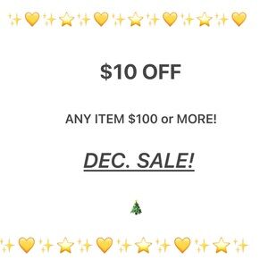 December ONLY!✨ Happy Holidays!🎄🌟